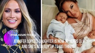 Jennifer Lopez-s Daughter Is Now 10 Years Old And She-s Already Up To Big Things