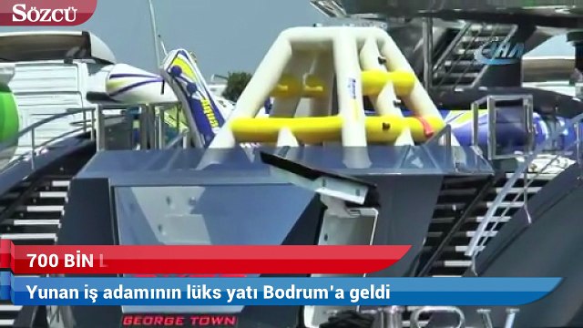 Lüks yata 9 tankerle 700 bin liralık akaryakıt yüklendi