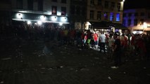 Affrontements entre policiers et supporters à Mons après le quart de finale