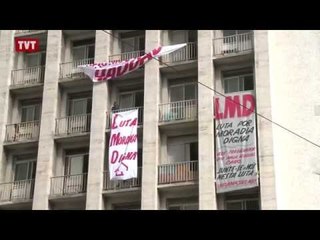 Antigo hotel abandonado é ocupado em São Paulo