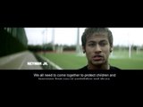 Craques da seleção na campanha contra abuso sexual de crianças na Copa