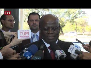 Última sessão de Joaquim Barbosa no Supremo Tribunal Federal