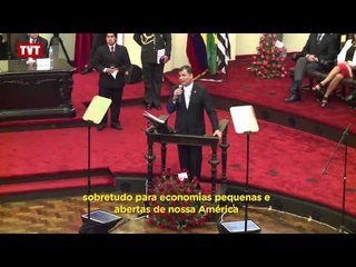 Rafael Correa: países latinos precisam de mais integração econômica