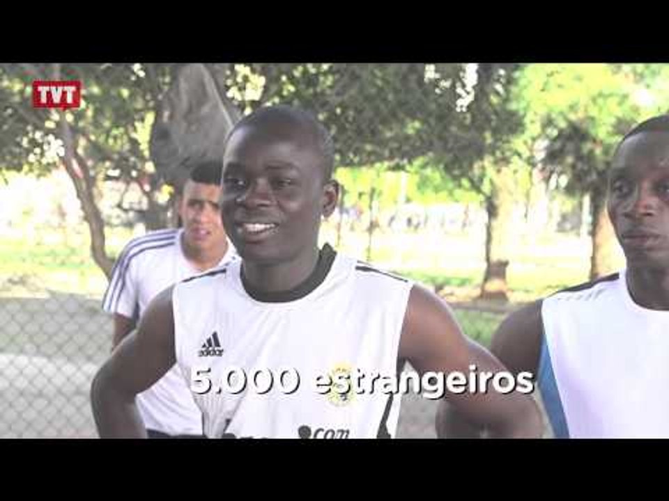 Refugiados usam o futebol para lutar contra preconceito