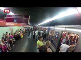 Operação estendida do metrô em dia de jogo prejudica trabalhador