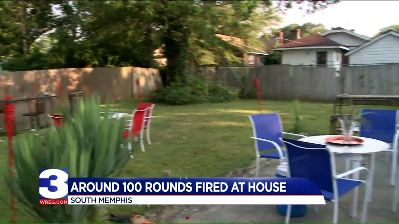 Nearly 100 Bullets Found After Someone Opens Fire on Memphis Home