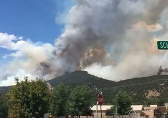 Colorado's Lake Christine Fire Nearly Doubles Size in One Day