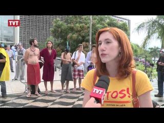 Seca em SP: manifestação na Alesp cobra transparência de Alckmin