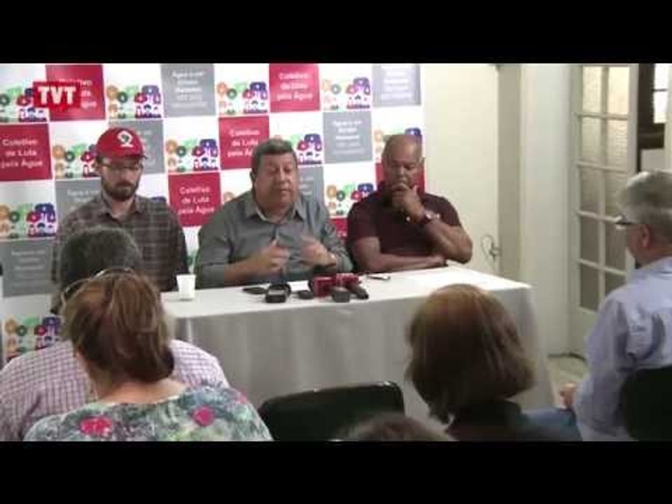 Movimentos populares se unem no "Coletivo de Luta pela Água"