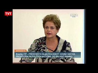 Medida provisória prorroga política de valorização do mínimo