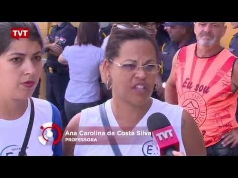 Servidores em greve são barrados em evento público de Mogi das Cruzes