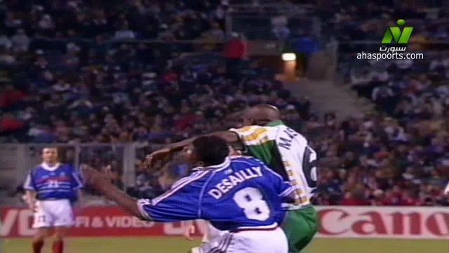 الشوط الثاني مباراة فرنسا و جنوب افريقيا 4-0 كاس العالم 1998
