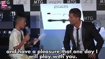Cristiano Ronaldo defends young japanese fan