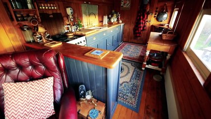 Old Railway Carriage Converted Into Stunning Off-Grid Home