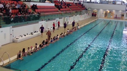 David Wilkie at the reopening of the Royal Commonwealth Pool