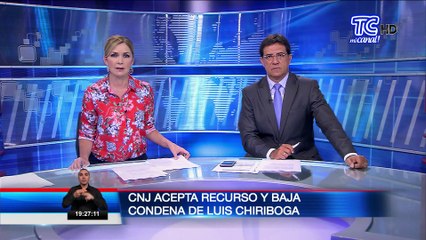 Sentencia a Chiriboga baja a 6 años