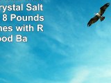 Himalayan Salt Cart Natural Crystal Salt Lamp 6 to 8 Pounds 5 to 7 Inches with Rosewood