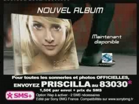 Priscilla - [156] - Publicité - Album Casse comme du verre