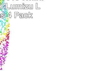 Modgy LUM3016 Whirligig Frosted Lumizu Luminaries 4 Pack