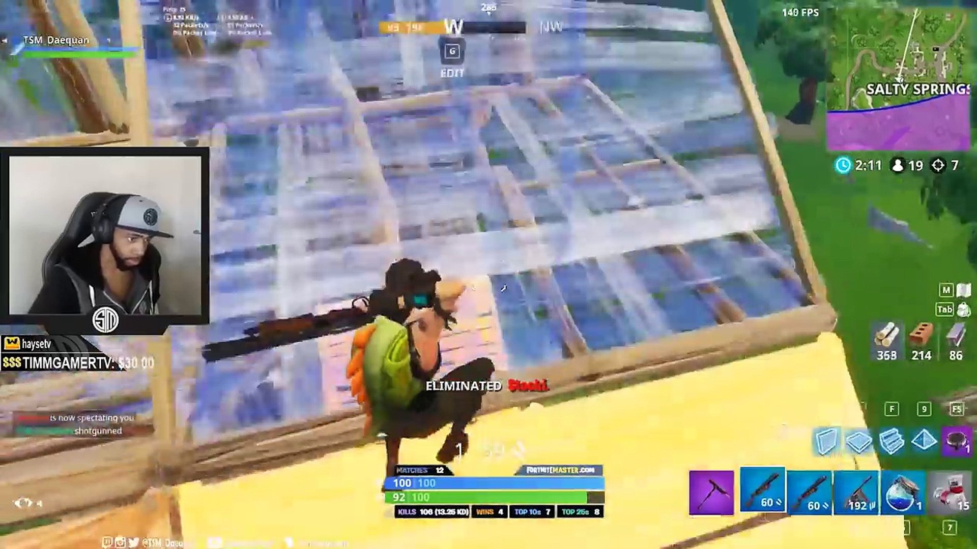 Nick Eh 30 Vs Myth 1v1 Build Battle Pro Playground Fortnite Best Stream Moments 295 Dailymotion Video