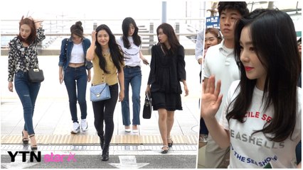 [Y영상] 레드벨벳, 공항에서 청순미 발산...’대만 다녀오겠습니다’ / YTN
