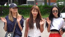 [Y영상] 에이핑크, ‘청순한 소녀들의 출근길’ (뮤직뱅크 출근길) / YTN