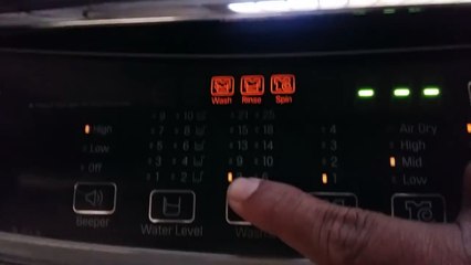 Lg top load washing machine demo telugu