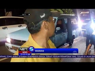 Puluhan Motor Tergelincir Akibat Oli - NET5