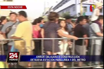 Error en la planificación del Metro de Lima obligará nueva construcción para el ferroviario