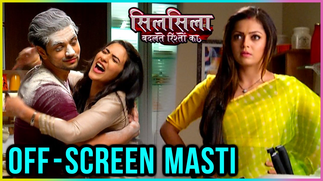 Kunal, Mauli, Nandini OFFSCREEN Masti | Silsila Badalte Rishton Ka