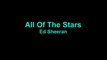 Ed Sheeran - All of the stars KARAOKE / INSTRUMENTAL