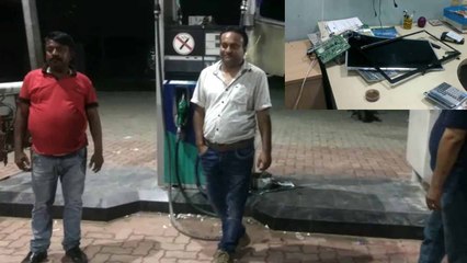 बिहार: बदमाशों ने पेट्रोल पंप को लूटा, CCTV भी उखाड़ कर ले गए साथ