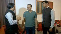 Rajyavardhan Rathore met Virender Sehwag under ‘Sampark for Samarthan’ drive | Oneindia News