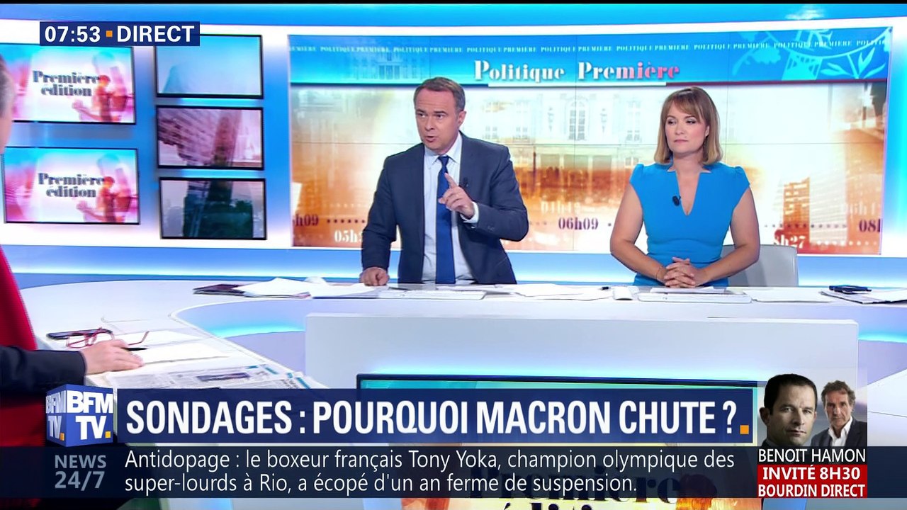 L’édito de Christophe Barbier: Pourquoi Emmanuel Macron chute-t-il dans les sondages ?