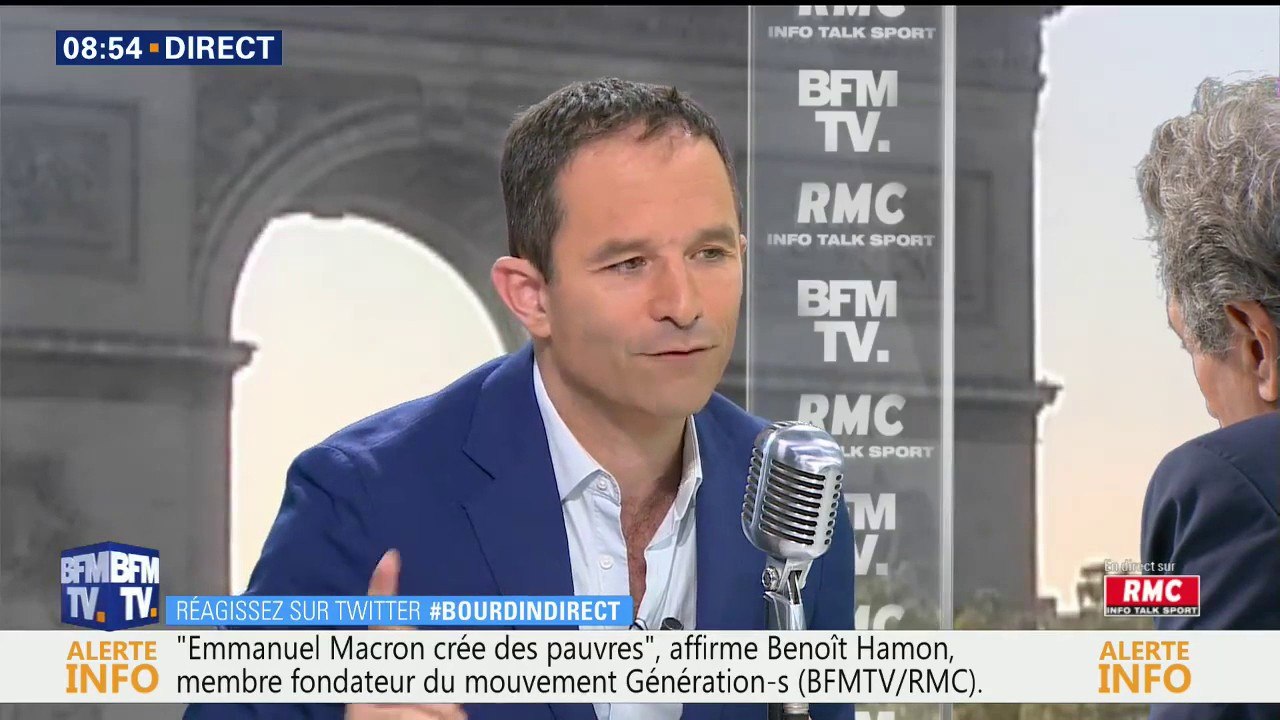 Pour Hamon, Macron est "indigne" du vote des classes populaires à la présidentielle