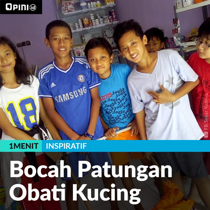 #1MENIT | Bocah Patungan Obati Kucing