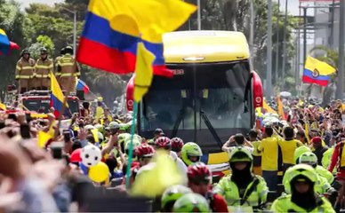 Kolombiya Milli Takımı'na Çoşkulu Karşılama