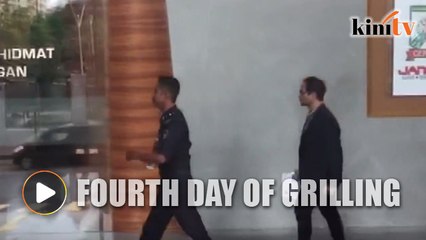 Fourth day of grilling for Riza at MACC