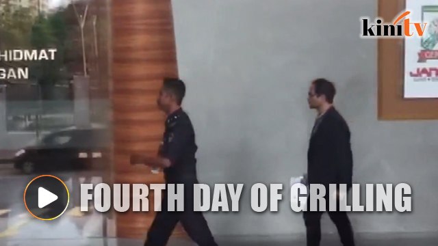 Fourth day of grilling for Riza at MACC