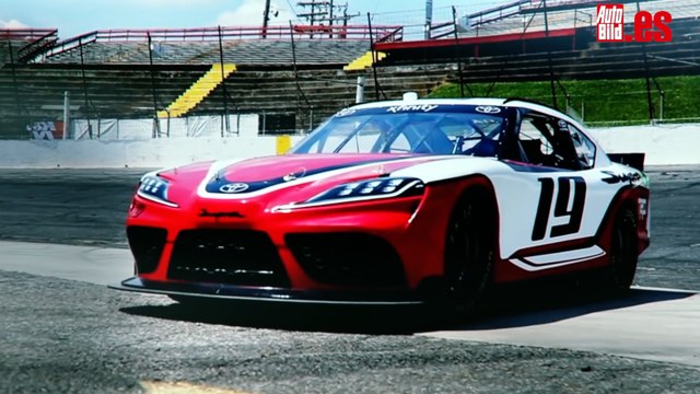 VÍDEO: Toyota Supra NASCAR 2019, los detalles de la bestia