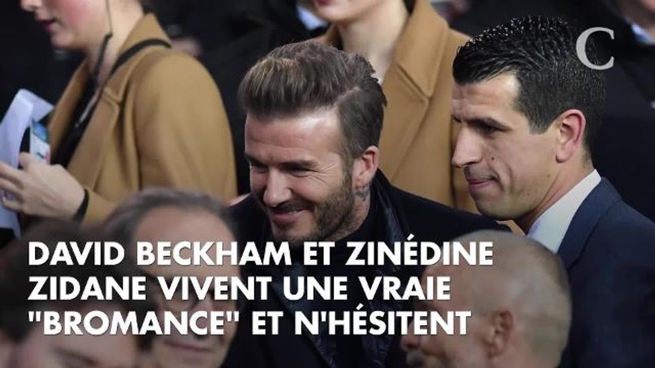VIDEO. Zinédine Zidane et David Beckham : retrouvailles très complices pour les ...