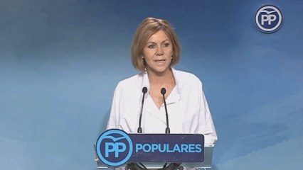 Cospedal renuncia a cualquier cargo del PP del futuro