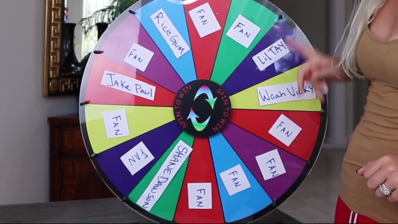 EXTREME SPIN THE WHEELE DM LYRIC CHALLENGE GAME! DMING LIL TAY, RICEGUM, Woah Vicky