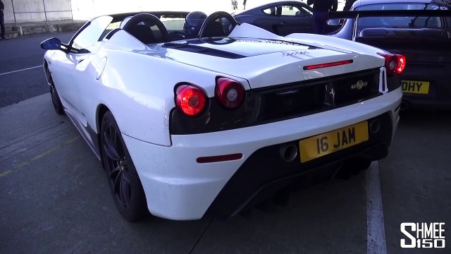 Jay Kay's Ferrari 430 Scuderia 16M (Jamiroquai) - Flybys at Silverstone Shmee150