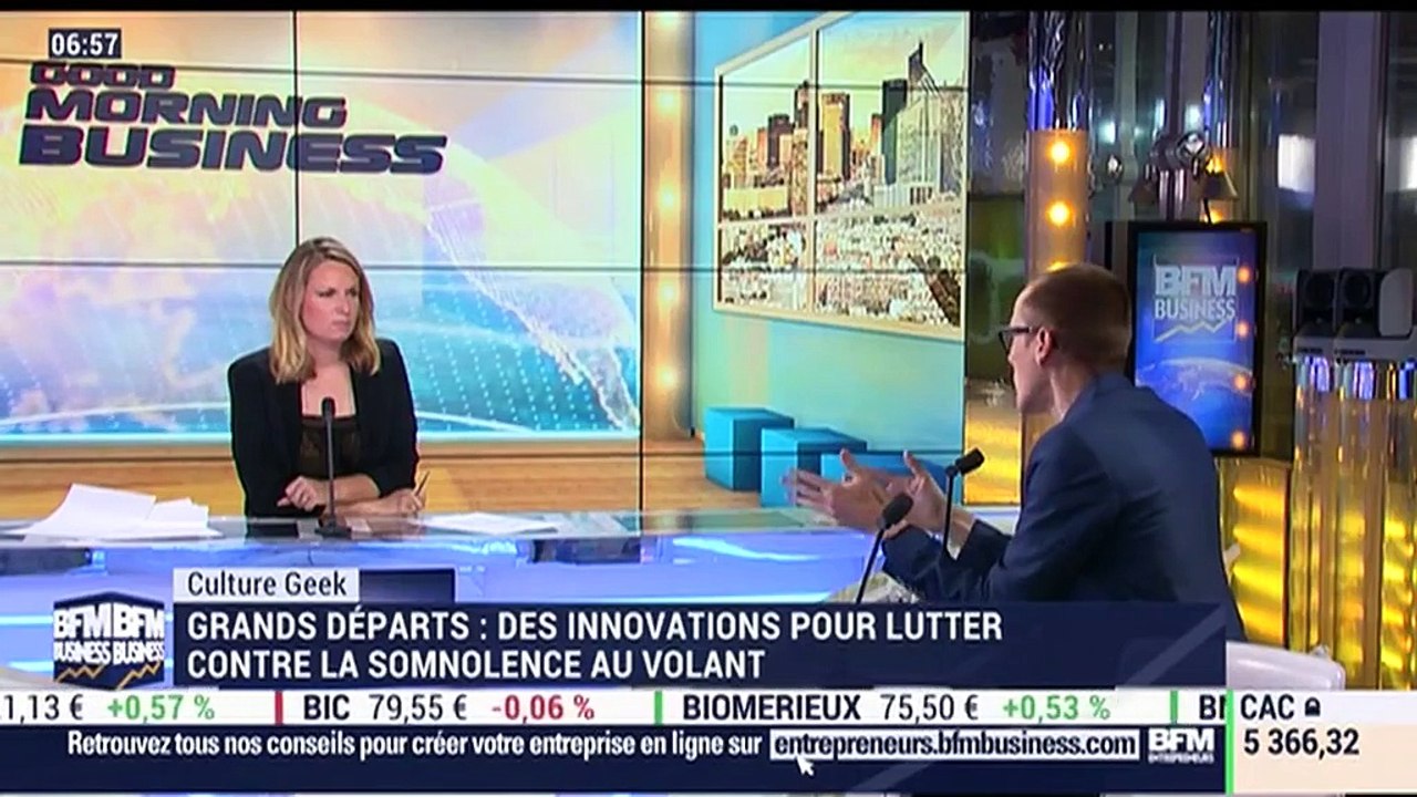 Anthony Morel: Des innovations pour lutter contre la somnolence au volant - 06/07