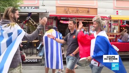 MONDIAL-2018 - France vs Uruguay : les supporters sont chauds