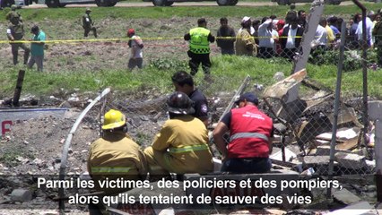 Mexique: évaluation des dégâts après des explosions mortelles