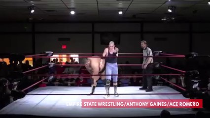 Wrester's Violent Hurling Of Opponent Goes Viral