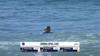 Adrénaline - Surf : Corona Open J-Bay - Women's, Women's Championship Tour - Round 1 heat 3
