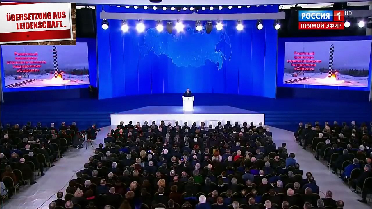 Putin Präsentiert neue russische Waffensysteme putin deutsch